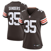 Cleveland Browns Raheim Sanders Women's Team Game Jersey | NFL Discount