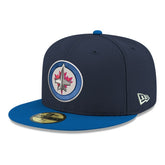Winnipeg Jets New Era Core Logo Two-Tone 59FIFTY Fitted Hat - NHL Hats