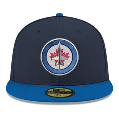 Winnipeg Jets New Era Core Logo Two-Tone 59FIFTY Fitted Hat - NHL Hats