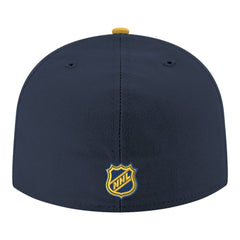 Nashville Predators New Era Core Logo Two-Tone 59FIFTY Fitted Hat - NHL Hats