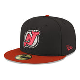 New Jersey Devils New Era Core Logo Two-Tone 59FIFTY Fitted Hat - NHL Jerseys