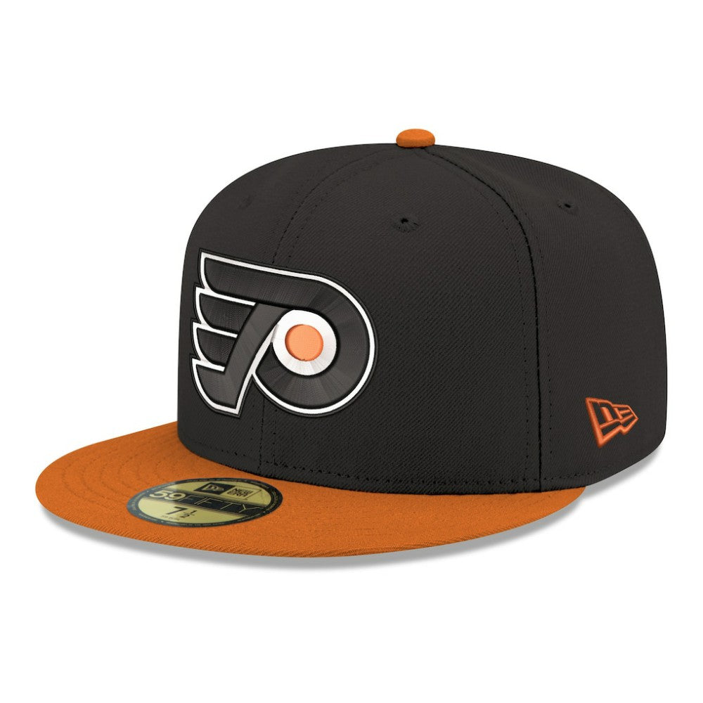 Philadelphia Flyers New Era Core Logo Two-Tone 59FIFTY Fitted Hat - NHL Hats