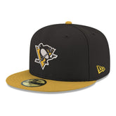 Pittsburgh Penguins New Era Core Logo Two-Tone 59FIFTY Fitted Hat - NHL Hats