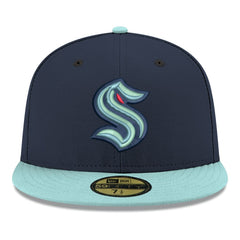 Seattle Kraken New Era Core Logo Two-Tone 59FIFTY Fitted Hat - NHL Hats