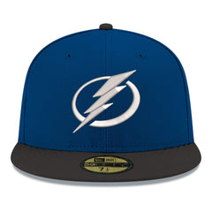 Tampa Bay Lightning New Era Core Logo Two-Tone 59FIFTY Fitted Hat - NHL Hats
