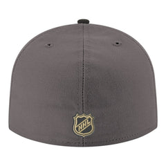 Vegas Golden Knights New Era Core Logo Two-Tone 59FIFTY Fitted Hat - NHL Hats