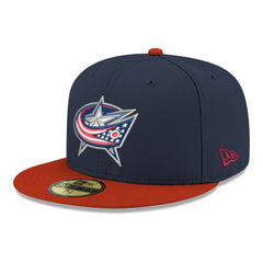 Columbus Blue Jackets New Era Core Logo Two-Tone 59FIFTY Fitted Hat - NHL Hats
