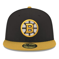 Boston Bruins New Era Core Logo Two-Tone 59FIFTY Fitted Hat - NHL Hats