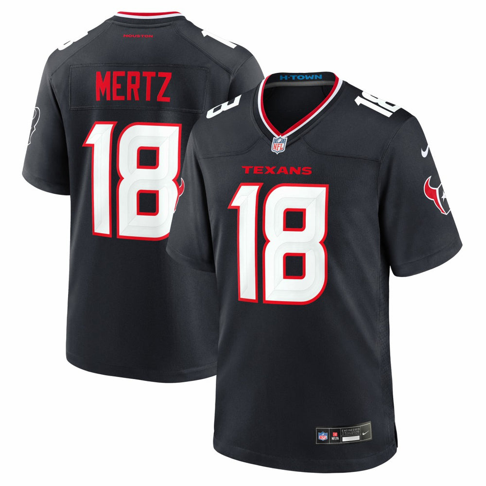Houston Texans Graham Mertz Team Game Jersey | NFL US