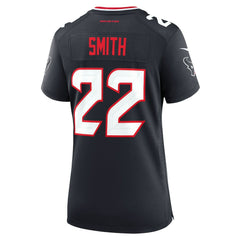 Houston Texans Jaylin Smith Women's Team Game Jersey | NFL Discount