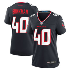 Houston Texans Austin Brinkman Women's Team Game Jersey | NFL Outlet