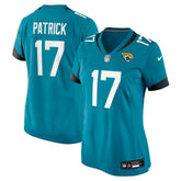 Jacksonville Jaguars Tim Patrick Women's Team Game Jersey | NFL New
