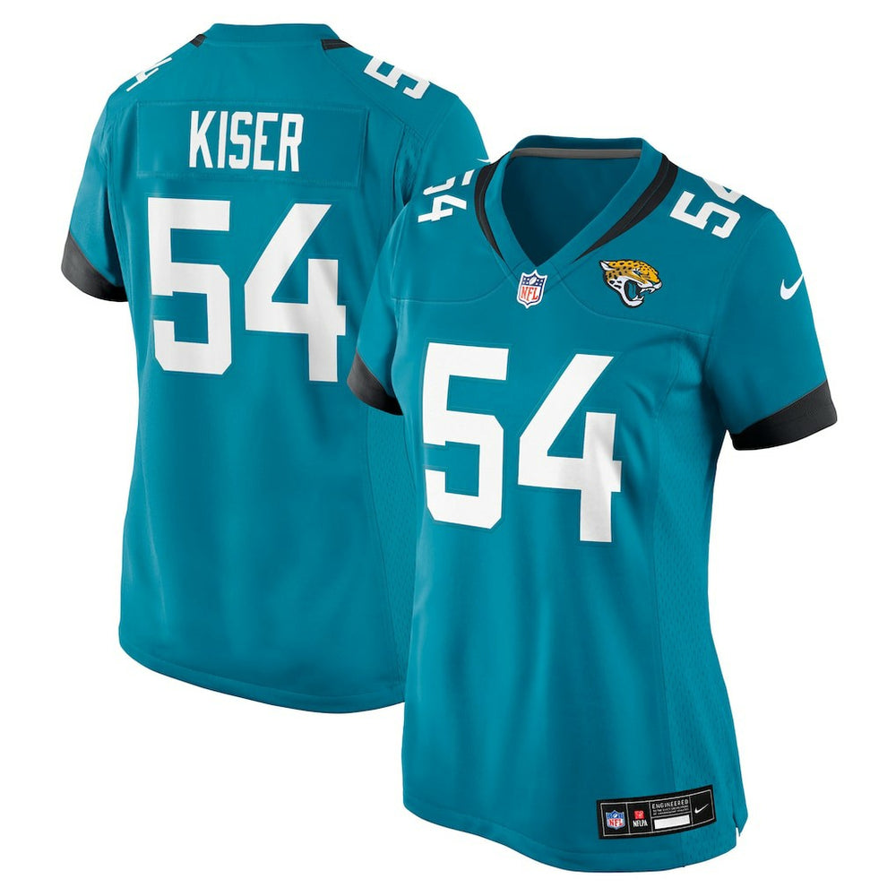 Jacksonville Jaguars Jack Kiser Women's Team Game Jersey | NFL New
