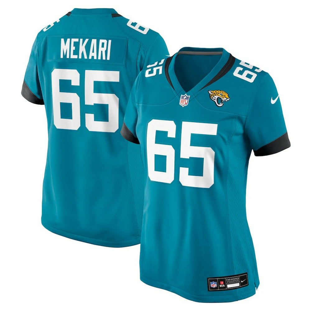 Jacksonville Jaguars Patrick Mekari Women's Team Game Jersey | NFL Outlet