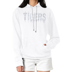 Detroit Tigers G-III 4Her by Carl Banks Women's Metallic Drop Fleece Hoodie - MLB Hoodies