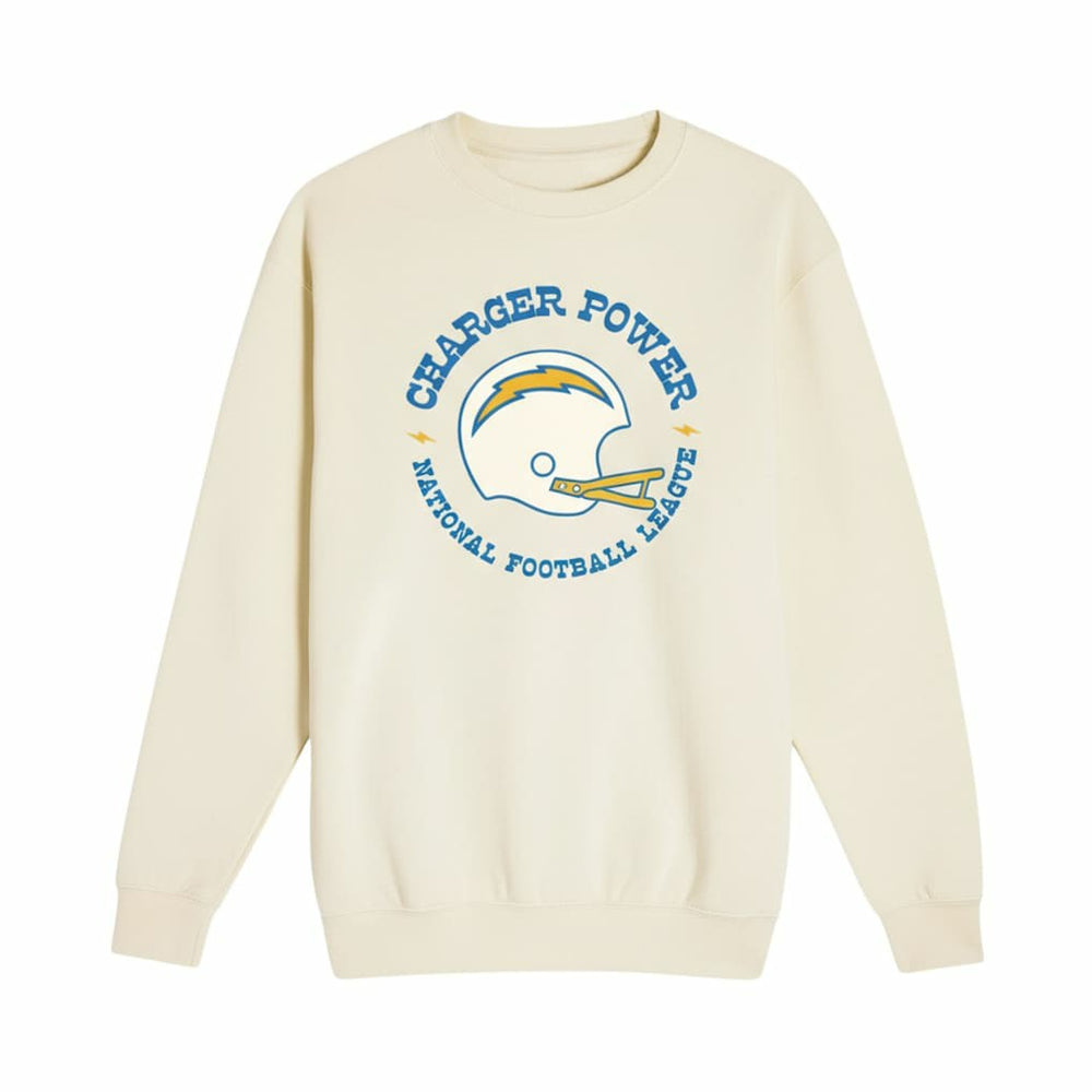 Los Angeles Chargers The Wild Collective Unisex Charger Power Fleece Sweatshirt | NFL Sale