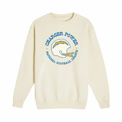 Los Angeles Chargers The Wild Collective Unisex Charger Power Fleece Sweatshirt | NFL Sale