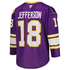 Minnesota Vikings Justin Jefferson Hockey Jersey | NFL Sale