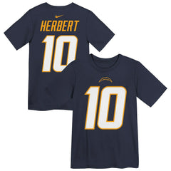 Los Angeles Chargers Justin Herbert Youth Name & Number T-Shirt | NFL On sale
