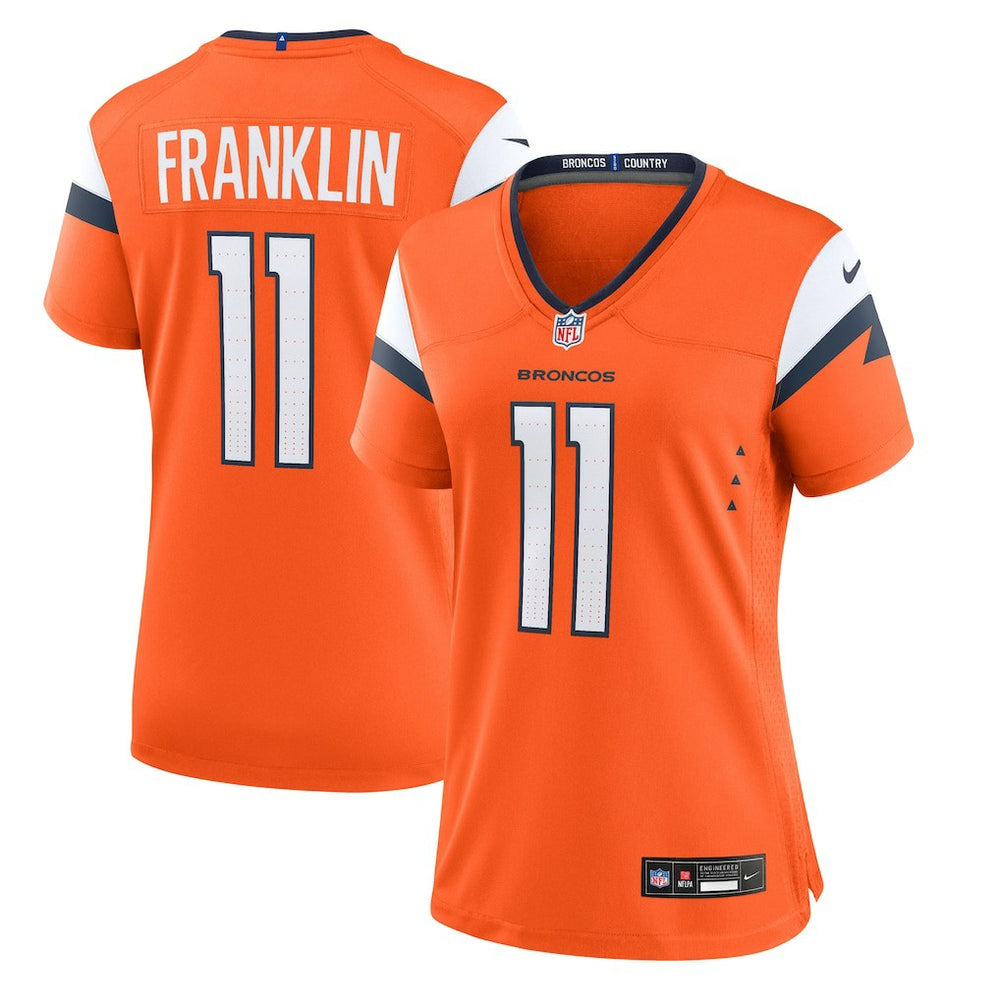 Denver Broncos Troy Franklin Women's Team Game Jersey | NFL Sale