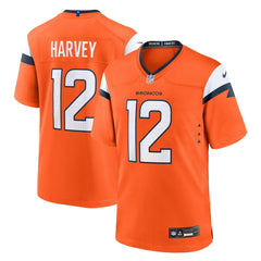 Denver Broncos RJ Harvey Team Game Jersey | NFL Discount