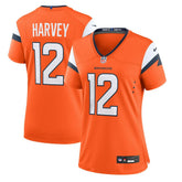 Denver Broncos RJ Harvey Women's Team Game Jersey | NFL Sale