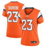 Denver Broncos Jahdae Barron Women's Team Game Jersey | NFL Hot