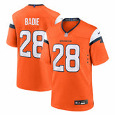 Denver Broncos Tyler Badie Team Game Jersey | NFL On sale