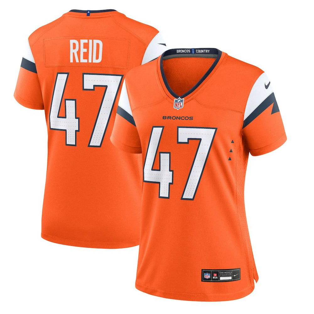 Denver Broncos Karene Reid Women's Team Game Jersey | NFL Outlet