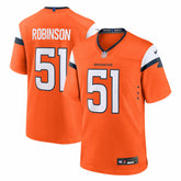 Denver Broncos Que Robinson Team Game Jersey | NFL Online