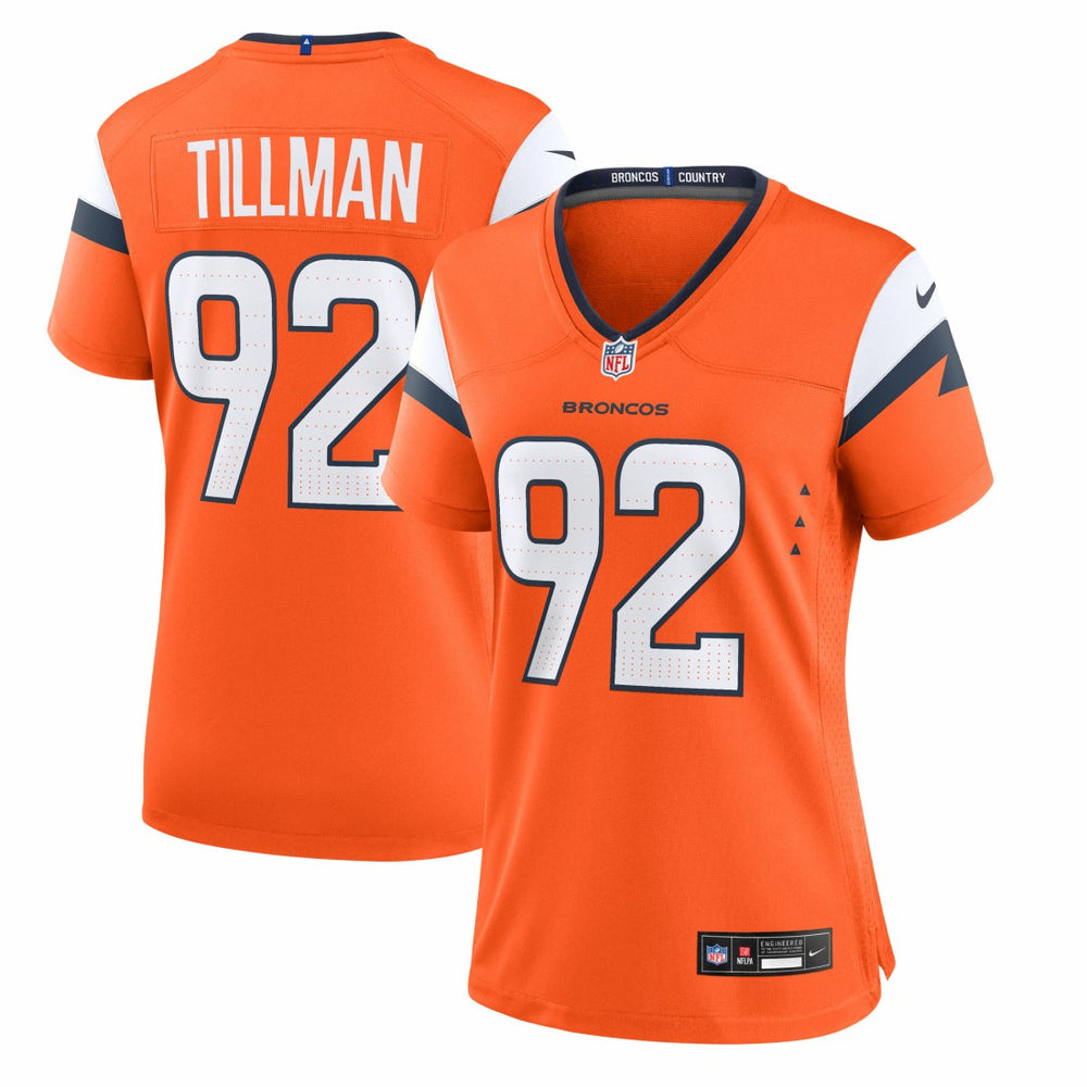 Denver Broncos Dondrea Tillman Women's Team Game Jersey | NFL Hot