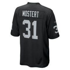 Las Vegas Raiders Raheem Mostert Team Game Jersey | NFL Near me