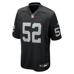 Las Vegas Raiders Elandon Roberts Team Game Jersey | NFL Near me