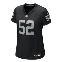 Las Vegas Raiders Elandon Roberts Women's Team Game Jersey | NFL Near me