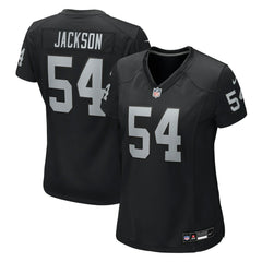 Las Vegas Raiders Brennan Jackson Women's Team Game Jersey | NFL US