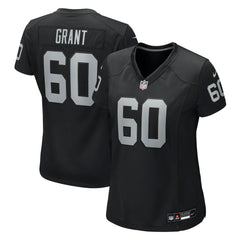 Las Vegas Raiders Charles Grant Women's Team Game Jersey | NFL Discount