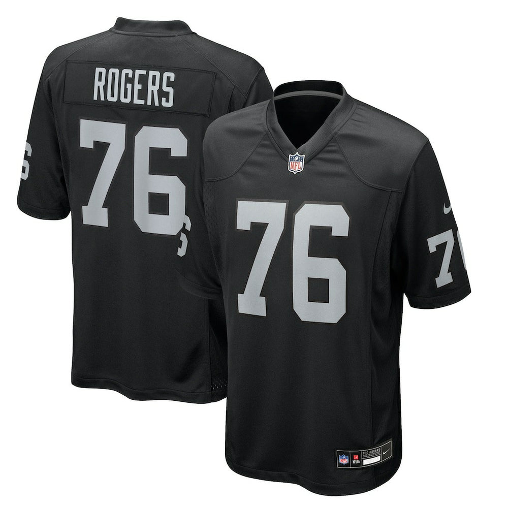 Las Vegas Raiders Caleb Rogers Team Game Jersey | NFL On sale