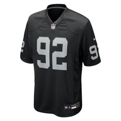 Las Vegas Raiders JJ Pegues Team Game Jersey | NFL Near me