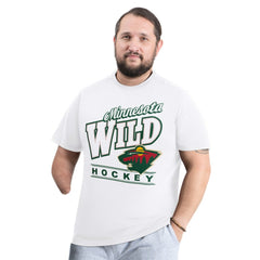 Minnesota Wild G-III Sports by Carl Banks Adaptive Headliner T-Shirt - NHL T-shirts