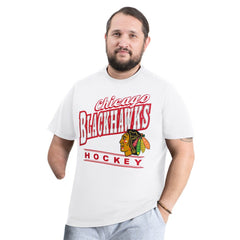 Chicago Blackhawks G-III Sports by Carl Banks Adaptive Headliner T-Shirt - NHL T-shirts