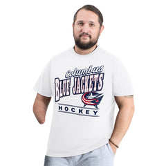 Columbus Blue Jackets G-III Sports by Carl Banks Adaptive Headliner T-Shirt - NHL T-shirts