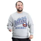 New York Islanders G-III Sports by Carl Banks Adaptive Headliner Fleece Sweatshirt - NHL Sweatshirts
