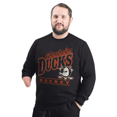 Anaheim Ducks G-III Sports by Carl Banks Adaptive Headliner Fleece Sweatshirt - NHL Sweatshirts