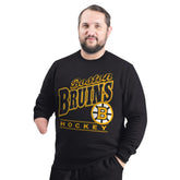 Boston Bruins G-III Sports by Carl Banks Adaptive Headliner Fleece Sweatshirt - NHL Sweatshirts