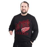 Detroit Red Wings G-III Sports by Carl Banks Adaptive Headliner Fleece Sweatshirt - NHL Sweatshirts