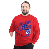 New York Rangers G-III Sports by Carl Banks Adaptive Headliner Fleece Sweatshirt - NHL Sweatshirts