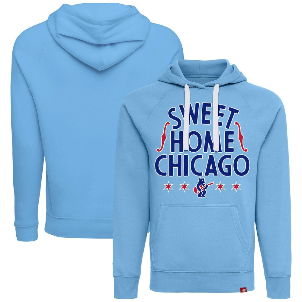 Chicago Cubs Sportiqe Unisex Sweet Home Chicago Olsen Tri-Blend Fleece Hoodie - MLB Hoodies