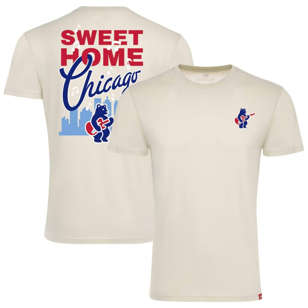 Chicago Cubs Sportiqe Unisex Sweet Home Chicago Comfy Tri-Blend Jersey T-Shirt - MLB Jerseys