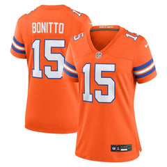 Denver Broncos Nik Bonitto Women's Alternate 2 Mile High Collection 1977 Throwback Game Jersey | NFL US