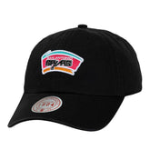 Black San Antonio Spurs Hardwood Classics 1904 Adjustable Hat | NBA